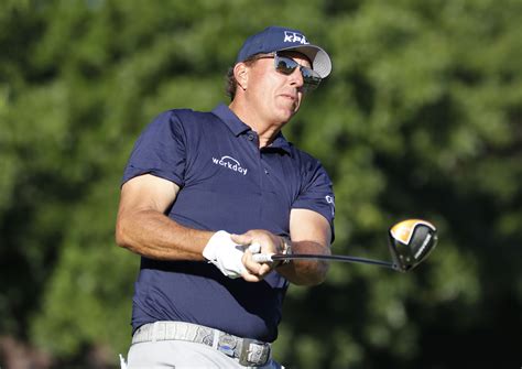 where is phil mickelson playing golf today.